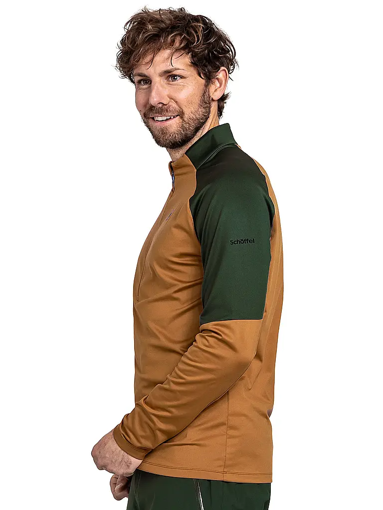 SCHÖFFEL | Sous-pull zippé pour homme Style Safoon |