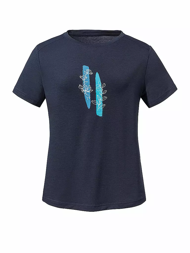 SCHÖFFEL | T-shirt de sport Haberspitz L pour femmes | Bleu foncé