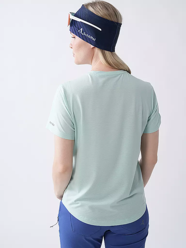 SCHÖFFEL | T-shirt de sport Haberspitz L pour femmes | Vert clair