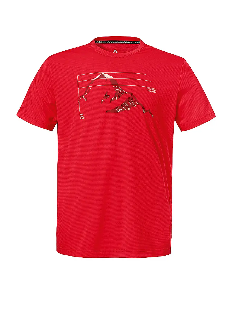 SCHÖFFEL | T-shirt de sport pour homme Circ Sulten M | Rouge