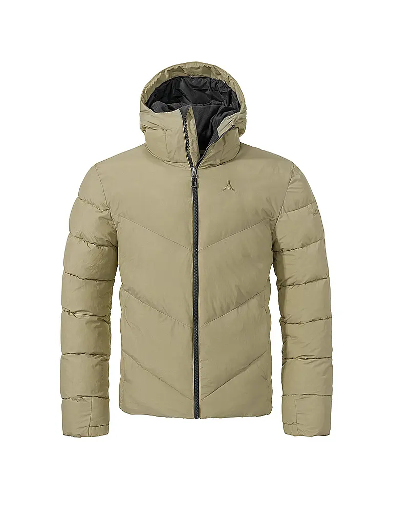 SCHÖFFEL | Veste d'hiver homme Style Lodos à capuche isolée | Camel