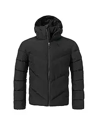 SCHÖFFEL | Veste d'hiver pour homme Style Lodos à capuche isolée | Noir