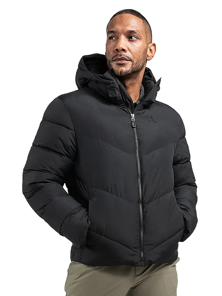 SCHÖFFEL | Veste d'hiver pour homme Style Lodos à capuche isolée |
