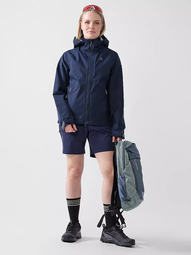 SCHÖFFEL | Veste de pluie femme Easy XT 2L | Bleu foncé