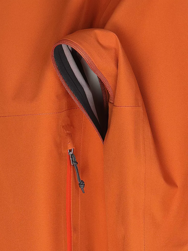 SCHÖFFEL | Veste de randonnée homme Cascata 3L à capuche | Orange