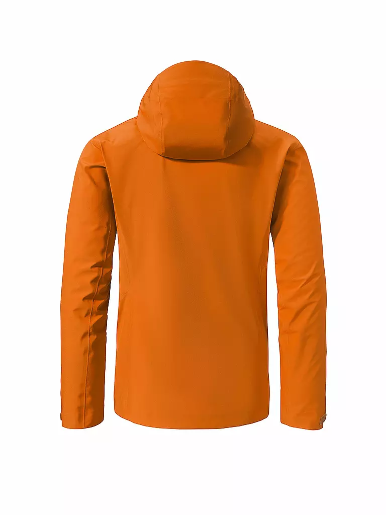 SCHÖFFEL | Veste de randonnée homme Cascata 3L à capuche | Orange