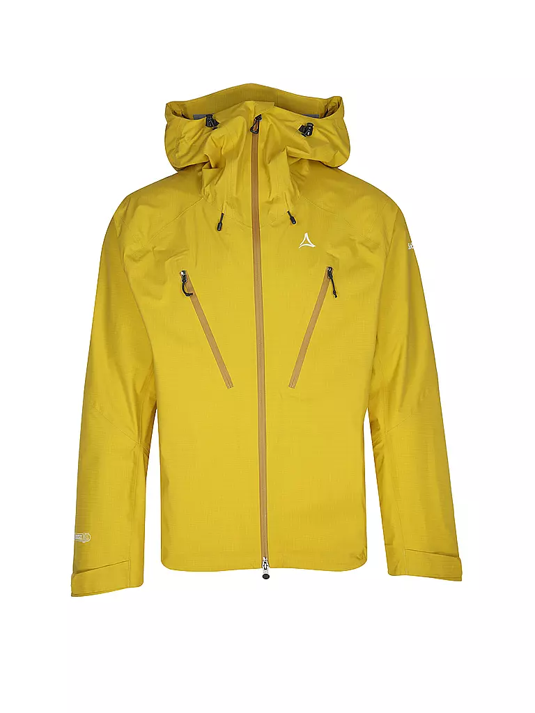 SCHÖFFEL | Veste de randonnée homme Style Blaueis 3L à capuche | Or