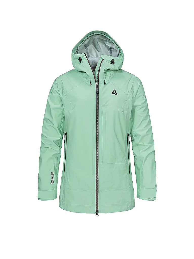 SCHÖFFEL | Veste de randonnée pour femme Milagle 3L à capuche | Menthe