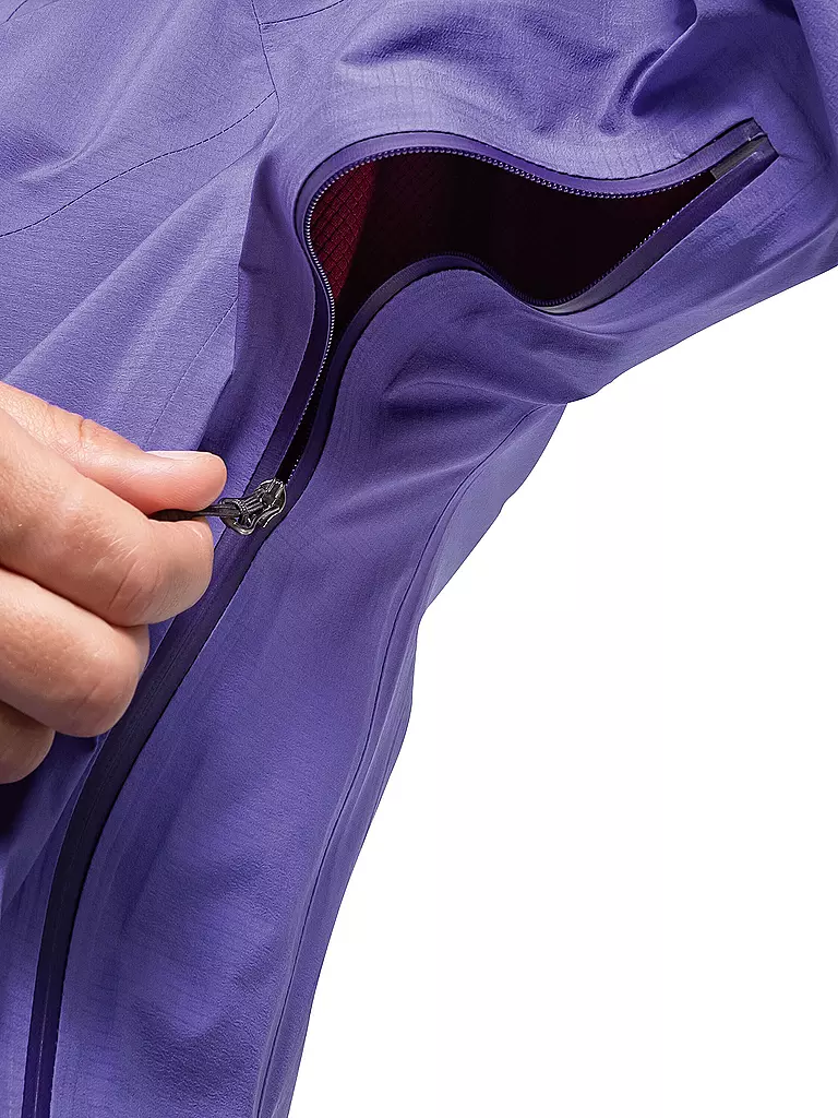 SCHÖFFEL | Veste de randonnée pour femmes Mountain Style Blaueis 3L | Lilas