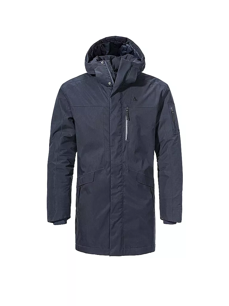 SCHÖFFEL | Veste de randonnée pour femmes Style Migandi VENTURI® 2.5L à capuche | Bleu foncé