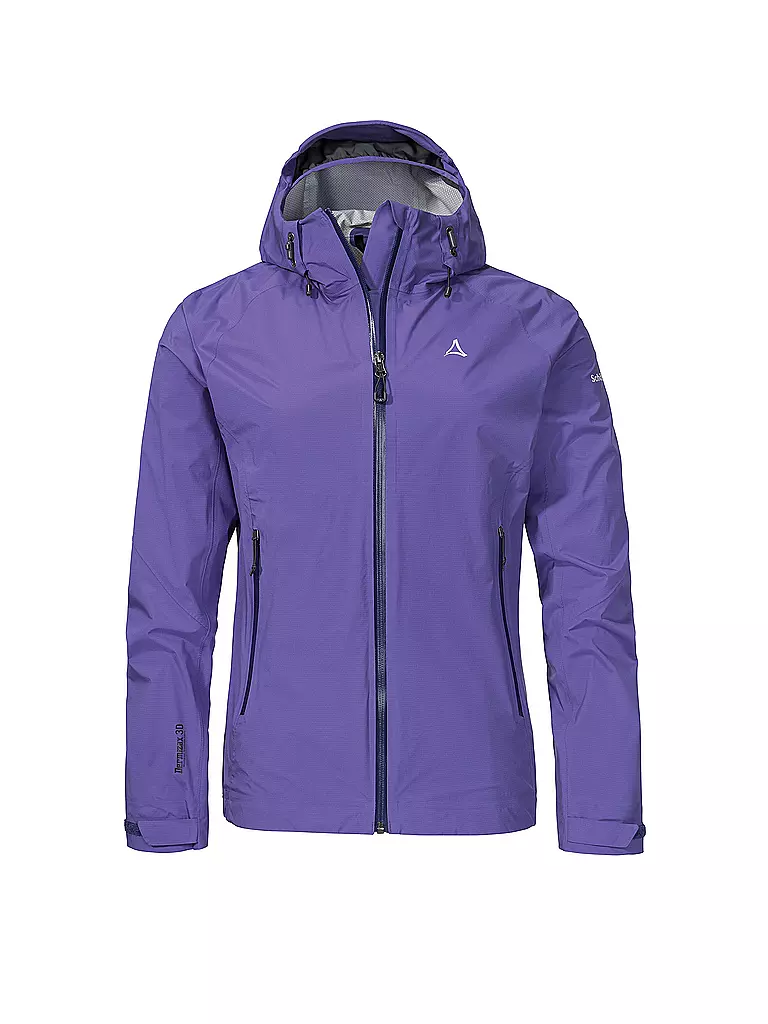 SCHÖFFEL | Veste de randonnée pour femmes Vistdal 2,5L à capuche L | Lilas