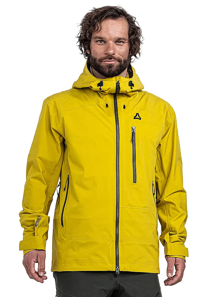 SCHÖFFEL | Veste de randonnée pour homme Miagle 3L à capuche | Or
