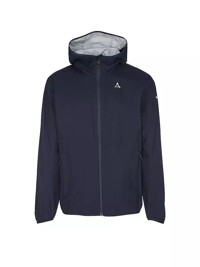 SCHÖFFEL | Veste de randonnée pour homme Migandi Venturi 2.5L à capuche | Bleu foncé