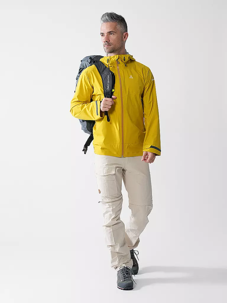 SCHÖFFEL | Veste de randonnée pour homme Vistdal 2,5L à capuche M | Or