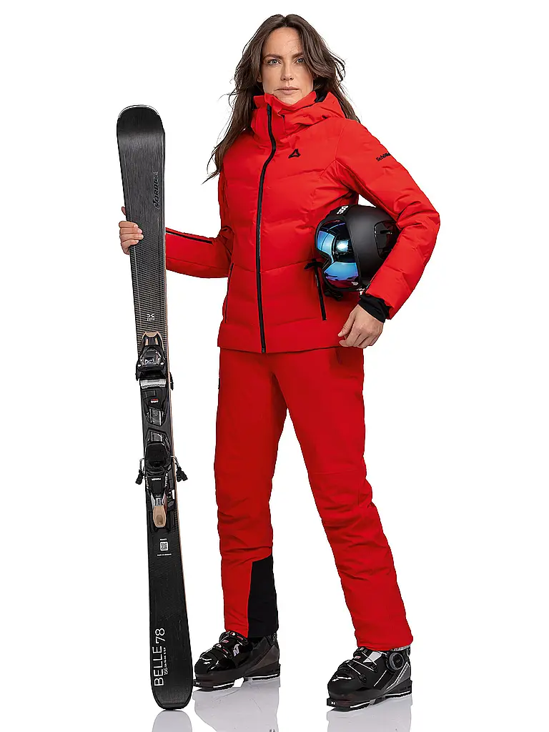 SCHÖFFEL | Veste de ski femme Style Caldirola | Rouge