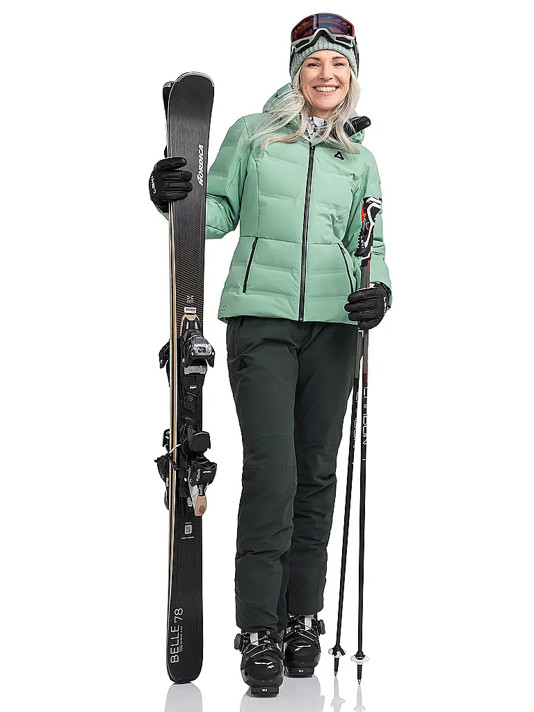 SCHÖFFEL | Veste de ski femme Style Caldirola | Vert clair