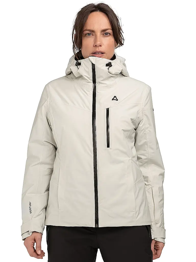 SCHÖFFEL | Veste de ski femme Style Nollen | Crème