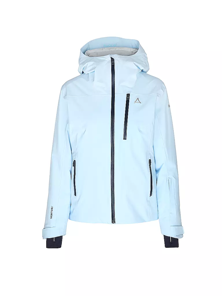 SCHÖFFEL | Veste de ski femme Style Pontre | Bleu clair