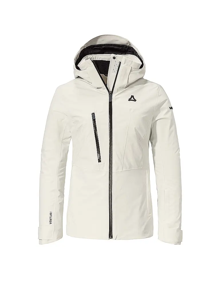 SCHÖFFEL | Veste de ski femme Style Pontre | Blanc