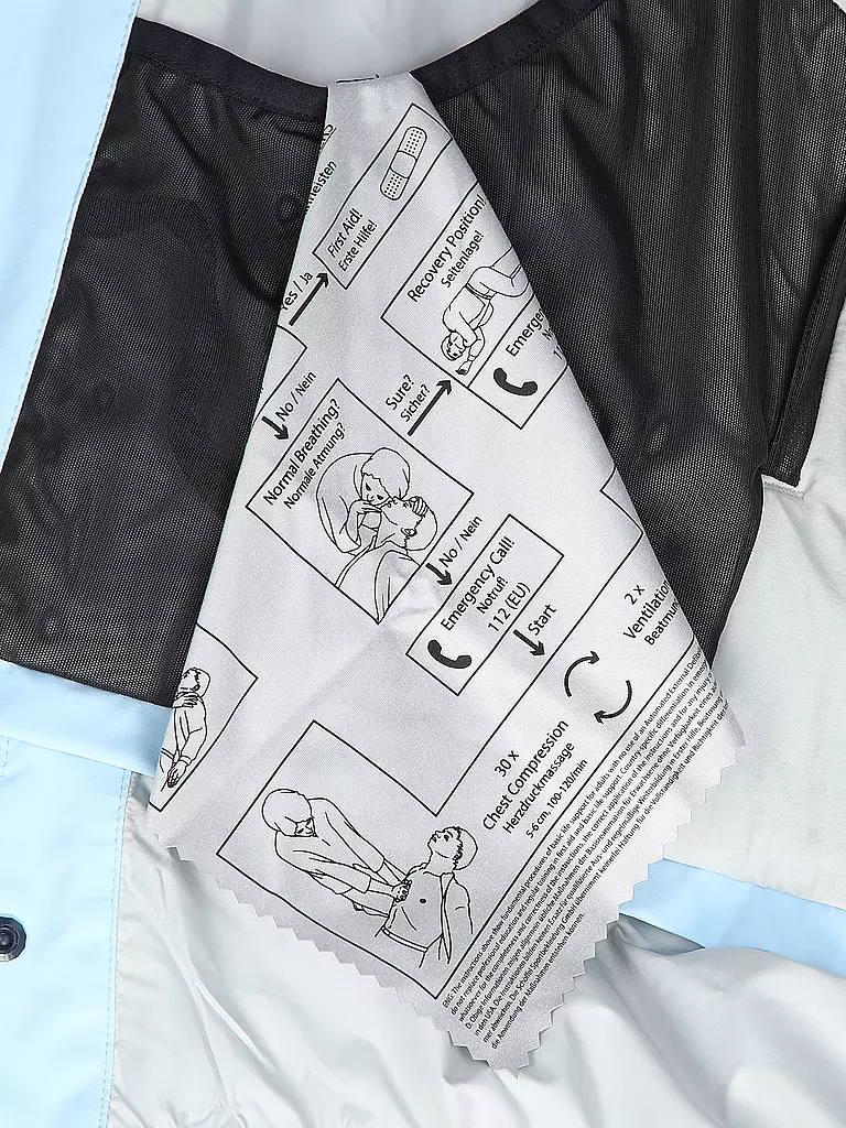 SCHÖFFEL | Veste de ski femme Style Pontre | Bleu clair