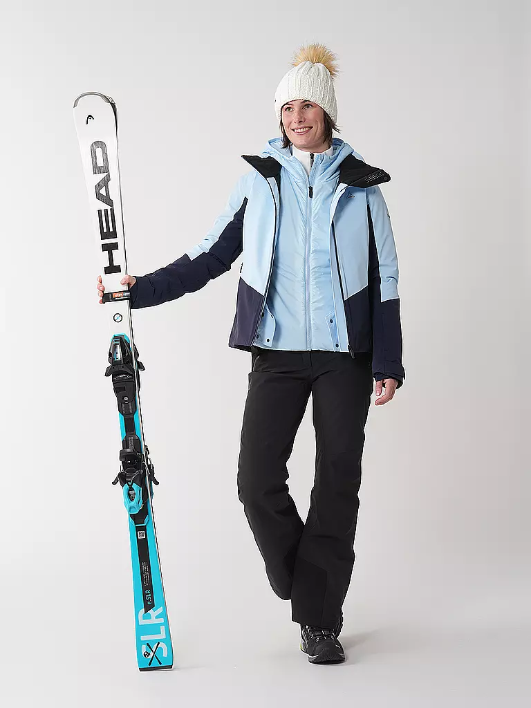SCHÖFFEL | Veste de ski femme Style Pontre | Bleu clair