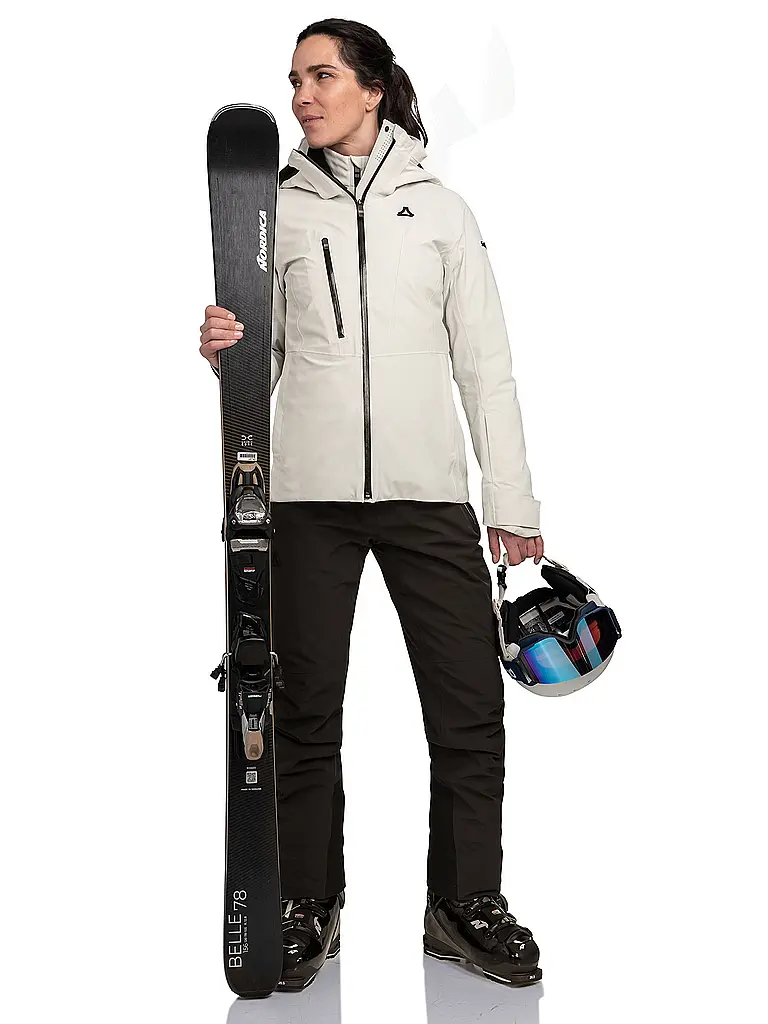 SCHÖFFEL | Veste de ski femme Style Pontre | Blanc