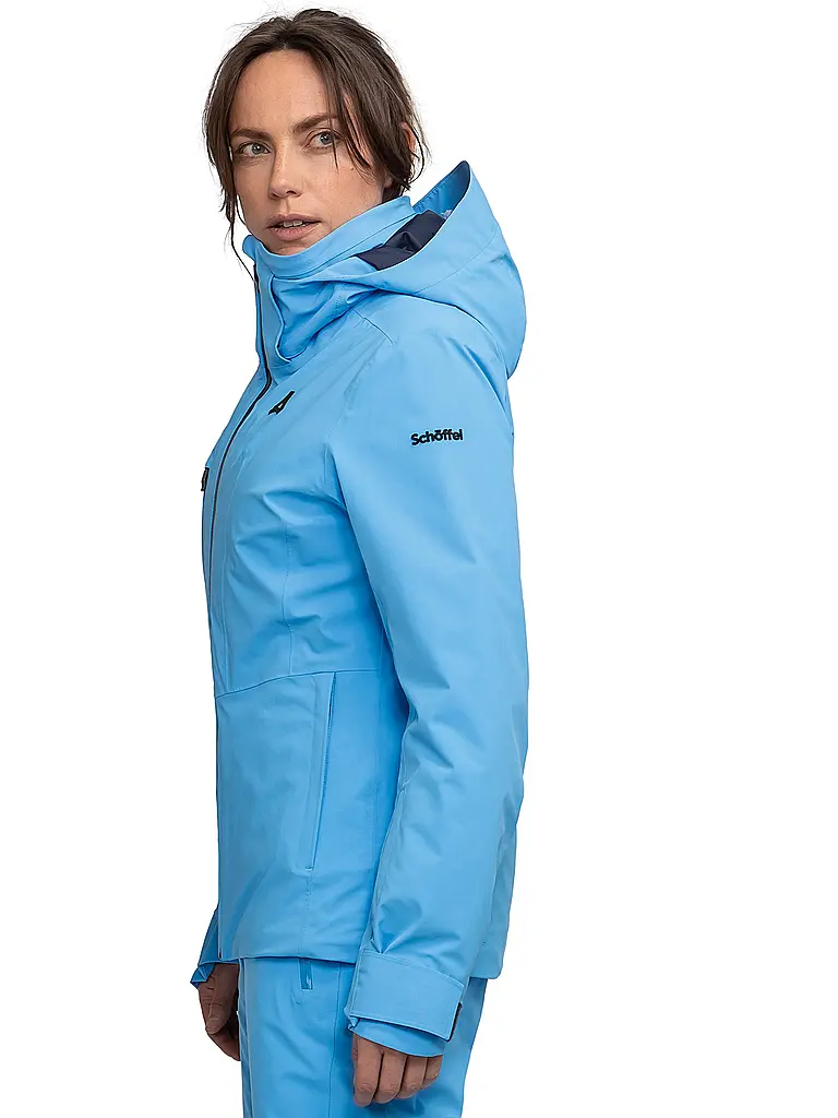 SCHÖFFEL | Veste de ski femme Style Pontre | Bleu clair