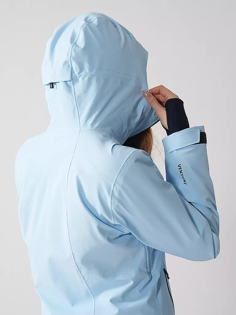 SCHÖFFEL | Veste de ski femme Style Pontre | Bleu clair