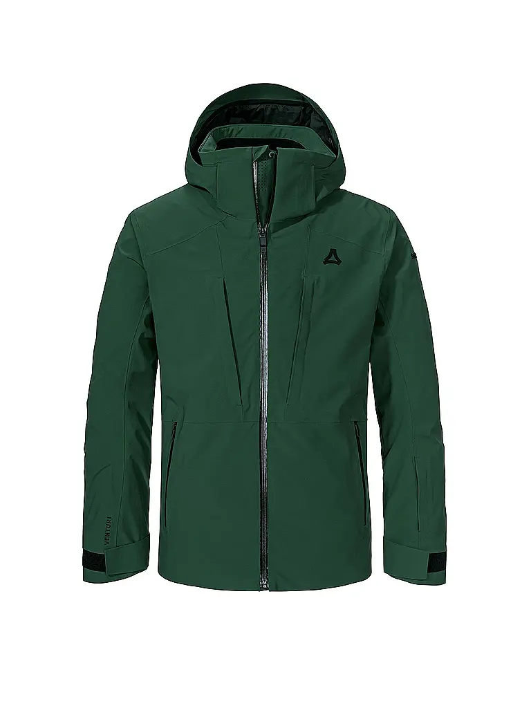 SCHÖFFEL | Veste de ski homme Style Pontre | Vert foncé