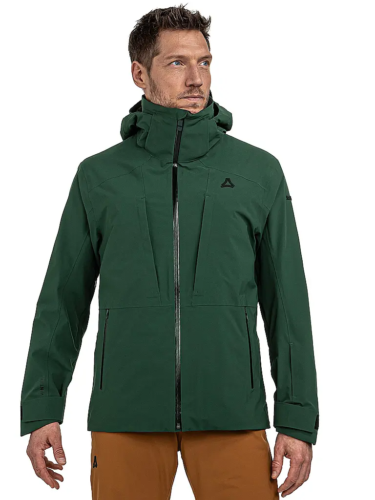 SCHÖFFEL | Veste de ski homme Style Pontre | Vert foncé