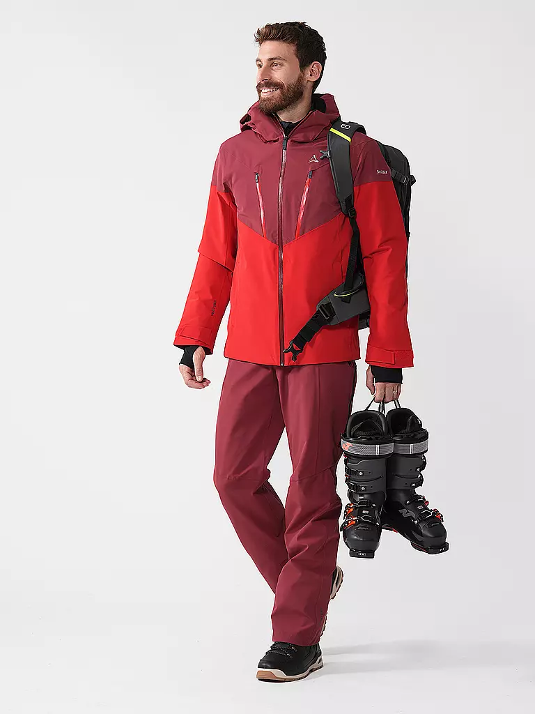 SCHÖFFEL | Veste de ski homme Style Safuna | Rouge