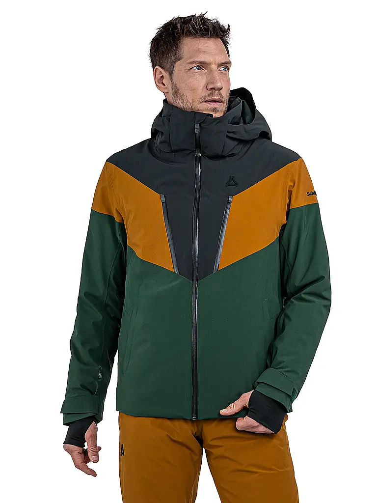 SCHÖFFEL | Veste de ski homme Style Safuna | Vert foncé
