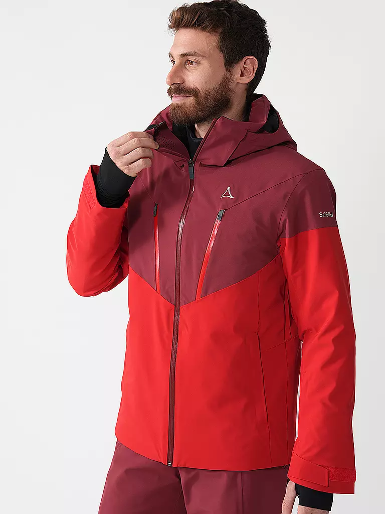 SCHÖFFEL | Veste de ski homme Style Safuna | Rouge