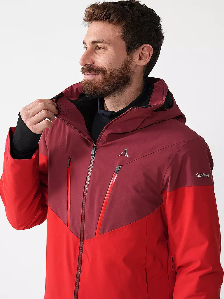 SCHÖFFEL | Veste de ski homme Style Safuna | Rouge