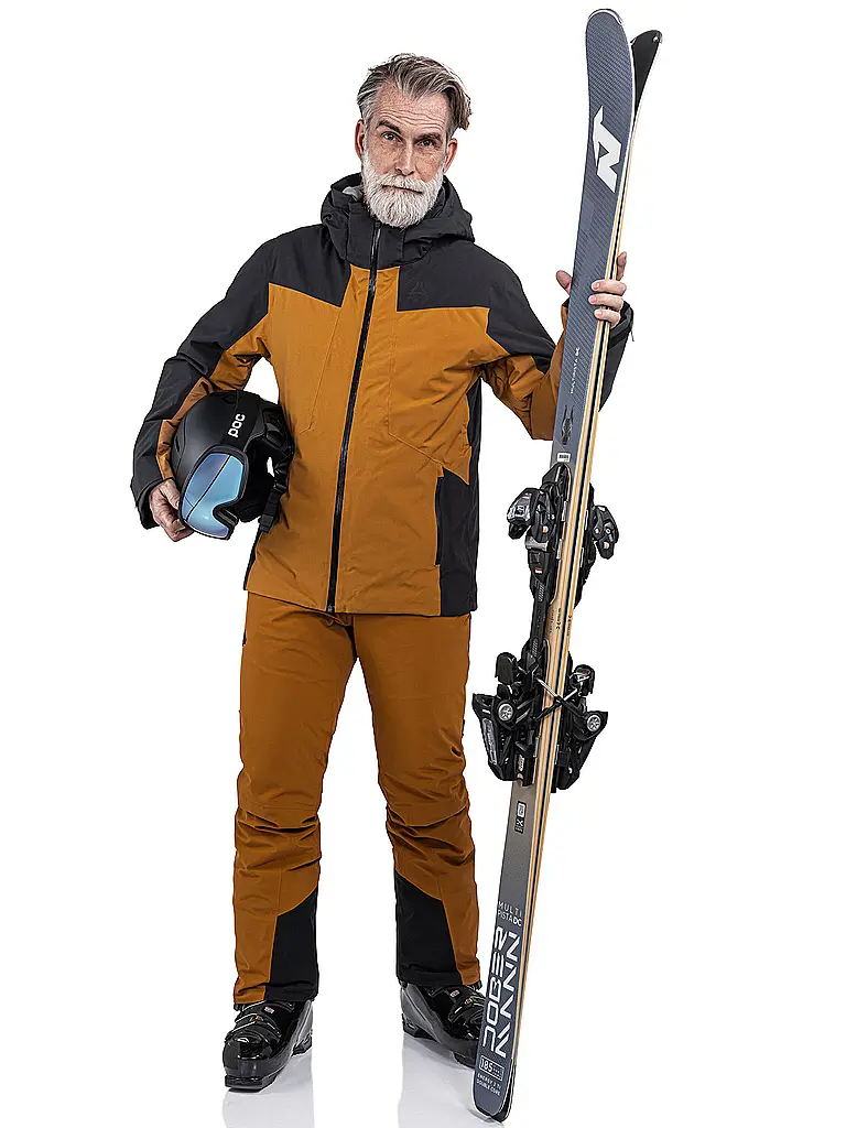 SCHÖFFEL | Veste de ski homme Style Trifex | Moutarde