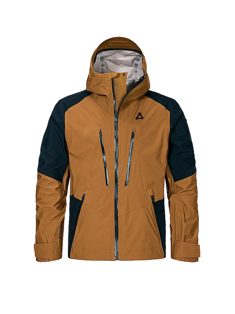 SCHÖFFEL | Veste de ski shell Lufeld pour homme | Moutarde
