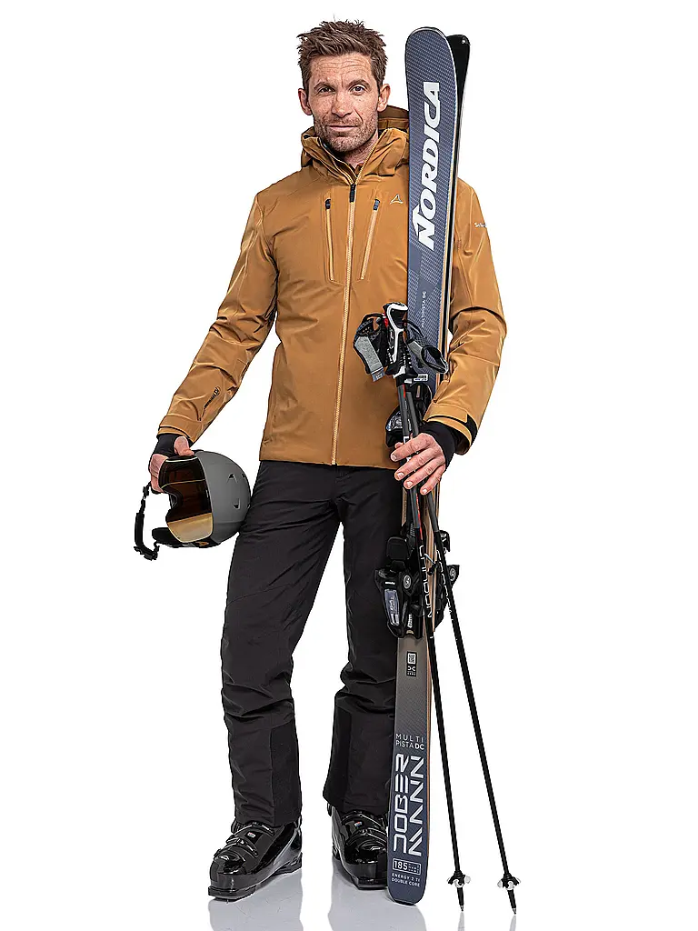SCHÖFFEL | Veste de ski Verbier pour homme | Moutarde