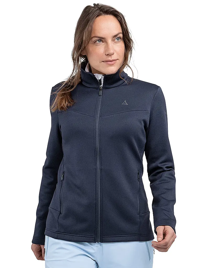 SCHÖFFEL | Veste de sous-couche Femme Style Pine Fleece | Bleu foncé
