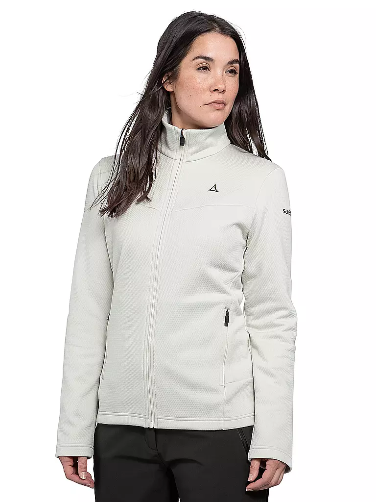 SCHÖFFEL | Veste de sous-couche pour femme Style Pine Fleece | Blanc