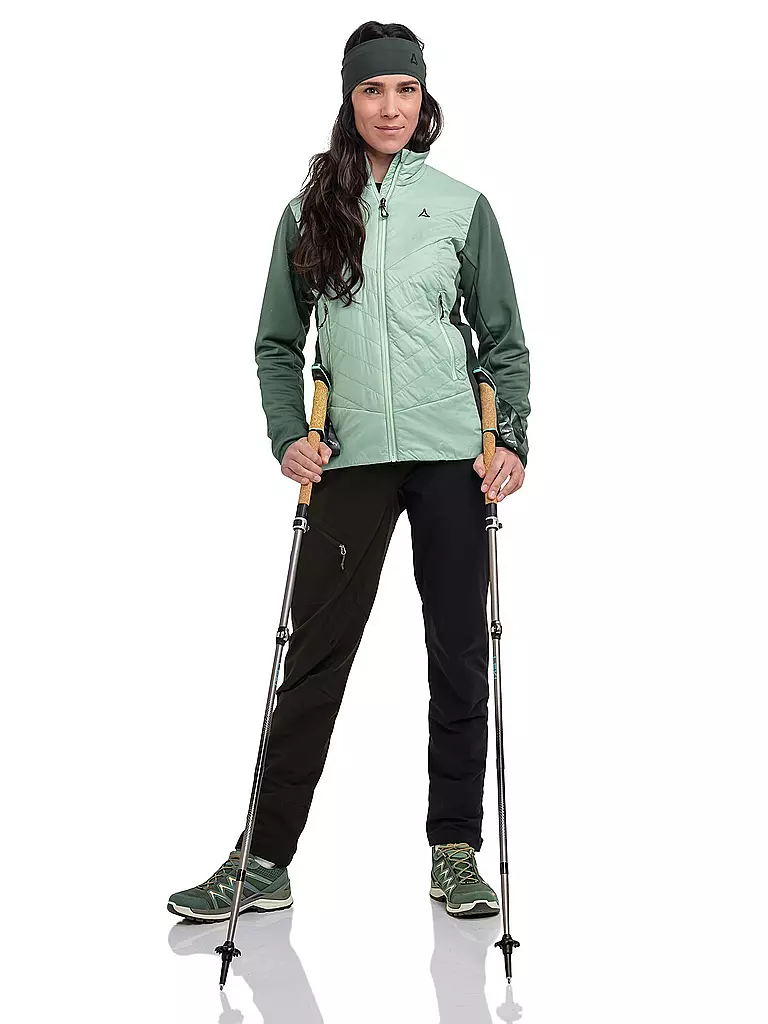 SCHÖFFEL | Veste hybride femme Cascata PL Hoodie | Menthe
