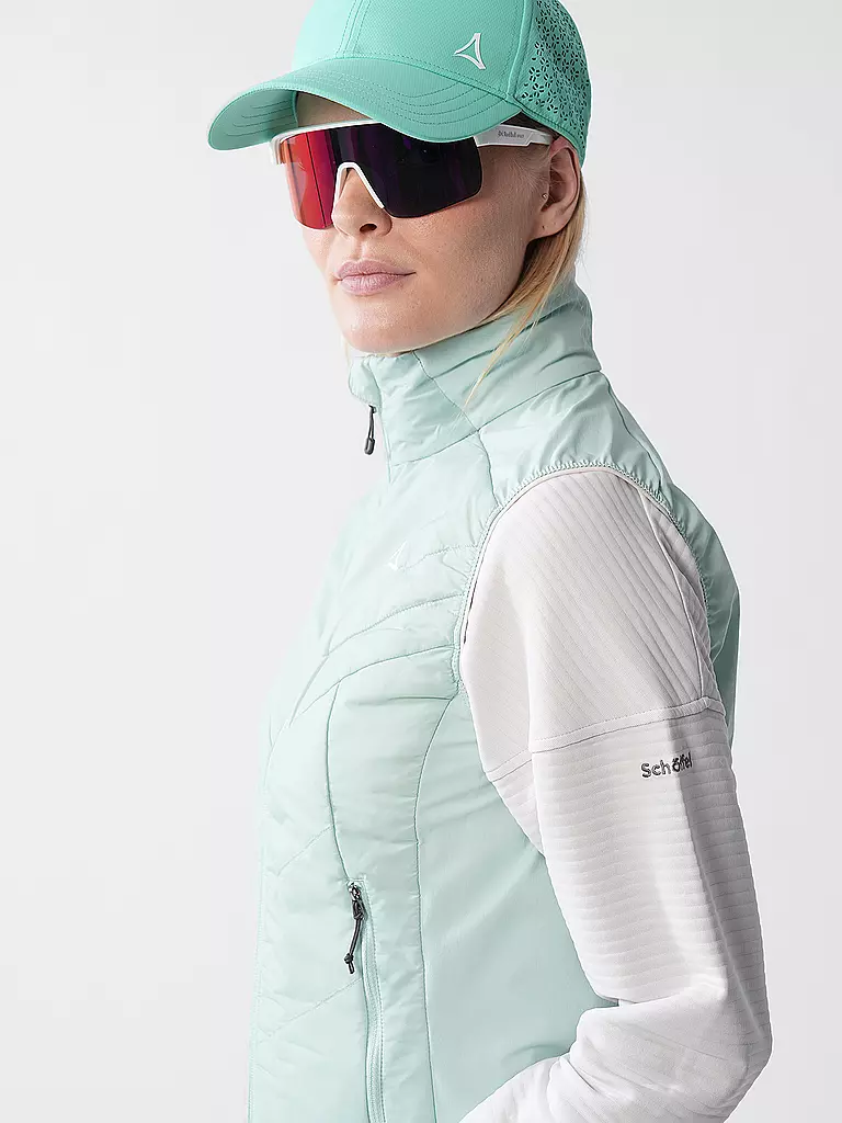 SCHÖFFEL | Veste hybride pour femmes Style Blaueis
Marque: SCHÖFFEL
Couleur: menthe
Catégories: Femmes
Tags: Grandes tailles

Matériel: Fibre synthétique | 