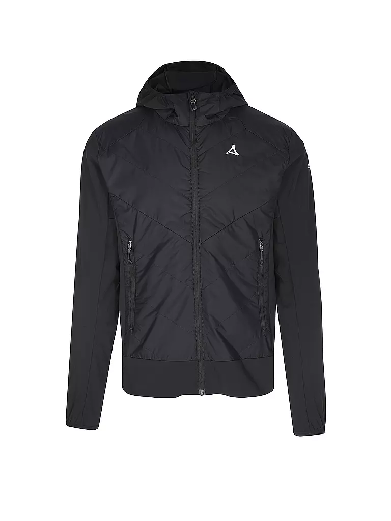 SCHÖFFEL | Veste hybride pour homme Blaueis à capuche | Noir