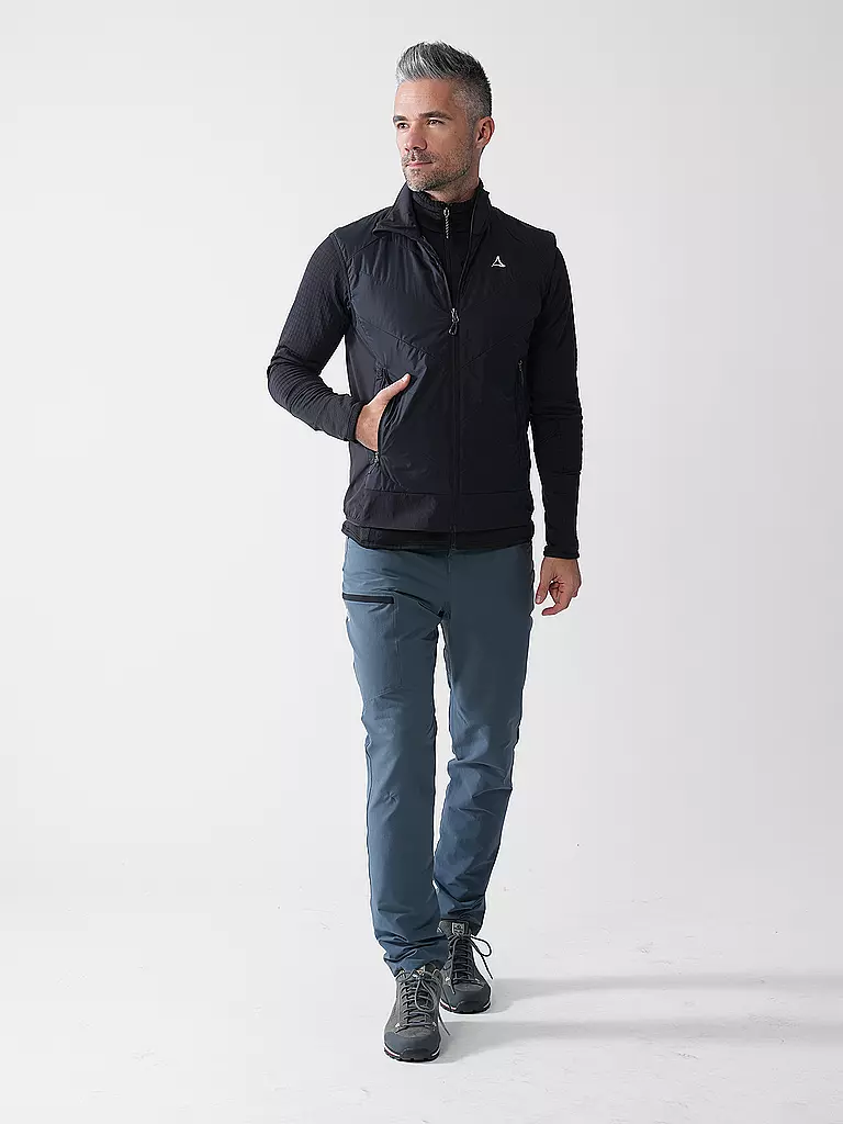 SCHÖFFEL | Veste hybride pour homme Style Blaueis | Noir