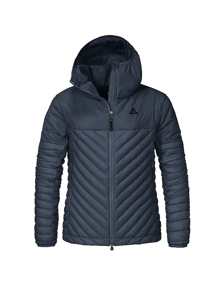 SCHÖFFEL | Veste isolante à capuche en duvet Cascata pour femmes | Bleu foncé