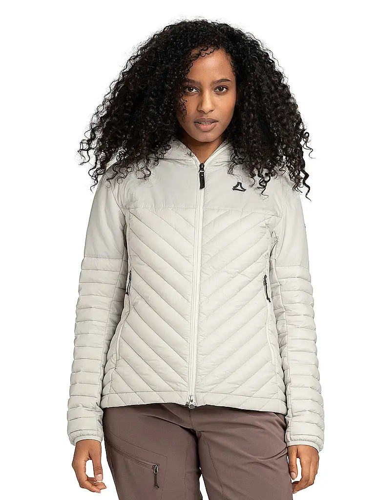 SCHÖFFEL | Veste isolante à capuche en duvet Cascata pour femmes | Blanc