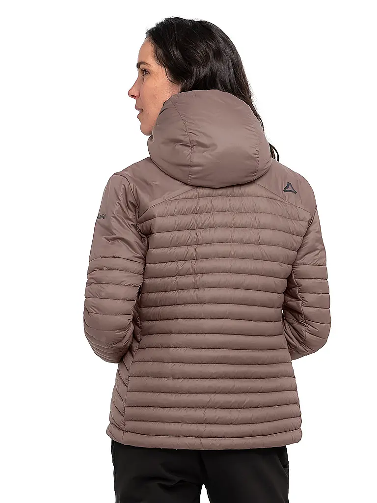 SCHÖFFEL | Veste isolante à capuche en duvet Cascata pour femmes | Camel