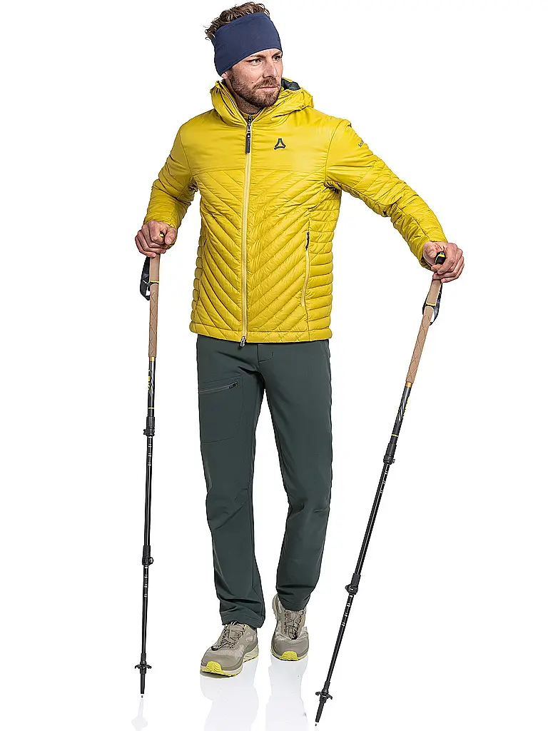 SCHÖFFEL | Veste isolante à capuche en duvet Cascata pour homme | Or