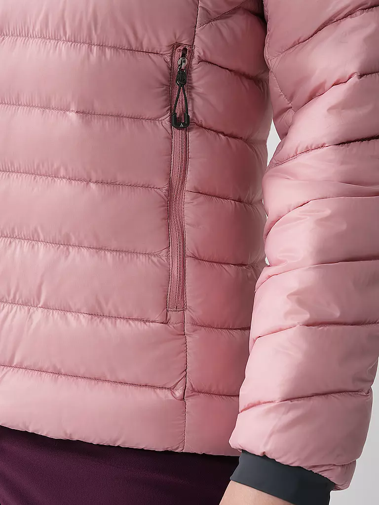 SCHÖFFEL | Veste isolante à capuche en duvet Silvretta pour femmes | Rose