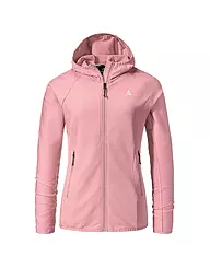 SCHÖFFEL | Veste polaire à capuche Cascata pour femmes | Rose