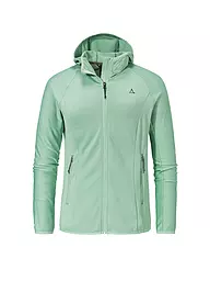 SCHÖFFEL | Veste polaire à capuche Cascata pour femmes | Menthe